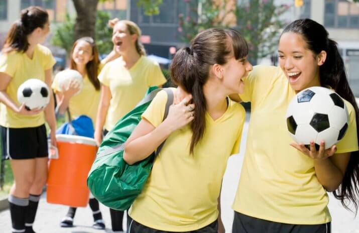 There's Money for Girls Who Play Sports in High School There's Money for Girls Who Play Sports in High School